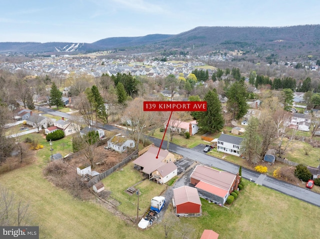 139 Kimport Ave, Boalsburg, PA 16827 - aerial perspective of suburban area featuring mountains