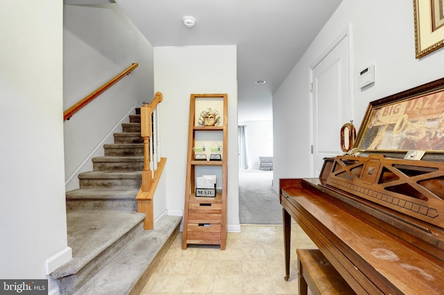 904 Emerson Ct, Clementon, NJ 08021 - staircase featuring tile patterned flooring