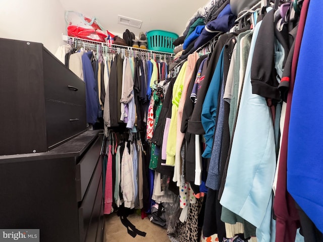 904 Emerson Ct, Clementon, NJ 08021 - walk in closet with visible vents