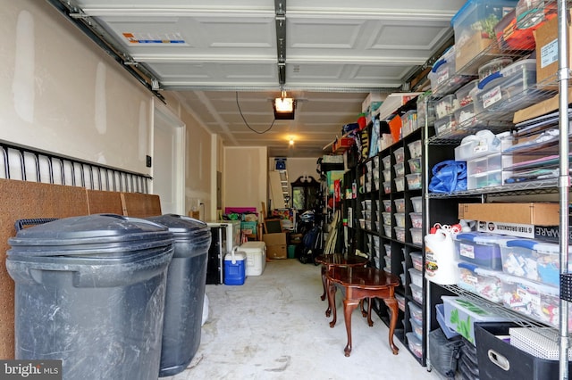 904 Emerson Ct, Clementon, NJ 08021 - garage featuring a garage door opener