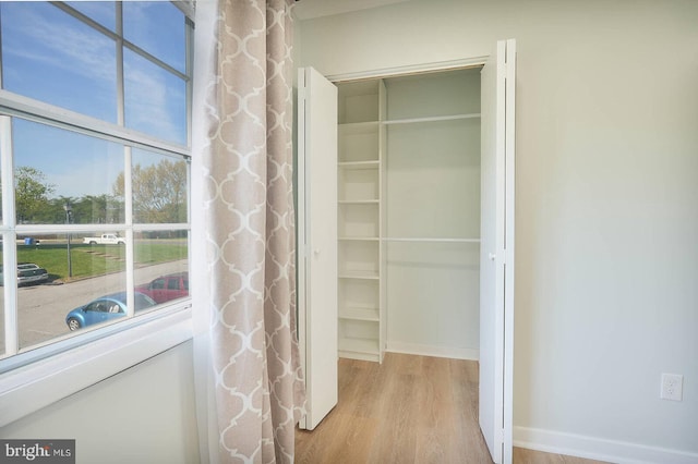 view of closet