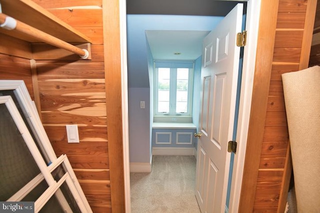712 Riverside Pines Ct, Salisbury, MD 21801 - corridor featuring carpet floors