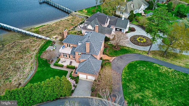 712 Riverside Pines Ct, Salisbury, MD 21801 - aerial view of property and surrounding area with nearby suburban area and a nearby body of water