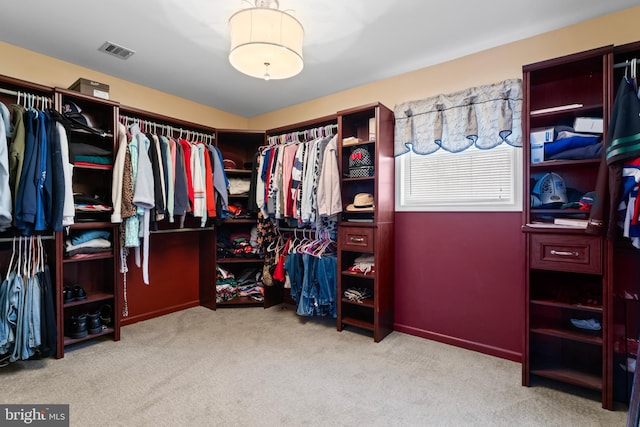 132 Heatherington Ct, Lanoka Harbor, NJ 08734 - spacious closet featuring visible vents and carpet flooring