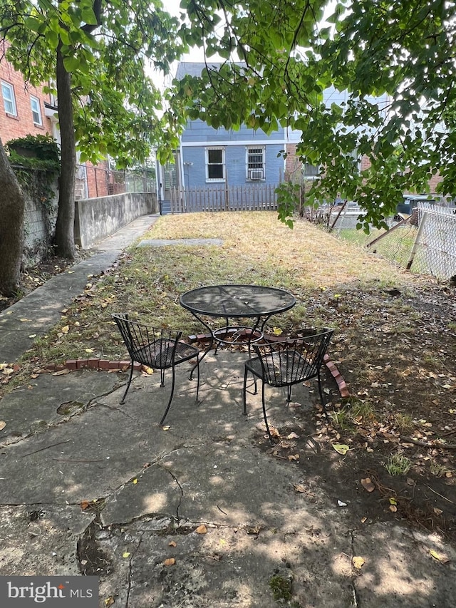 808 Division Ave NE, Washington, DC 20019 - view of yard featuring outdoor dining space and fence