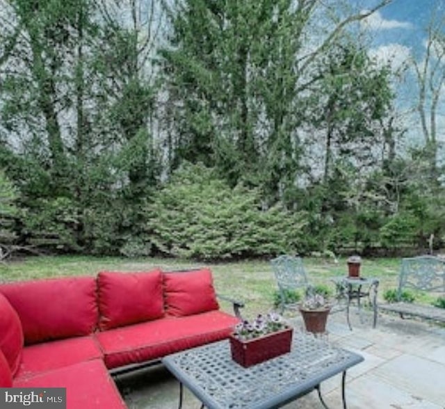 view of patio / terrace with outdoor lounge area
