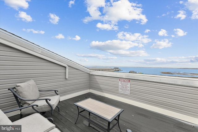 5401 Coastal Hwy Unit 306, Ocean City, MD 21842 - wooden terrace featuring a water view