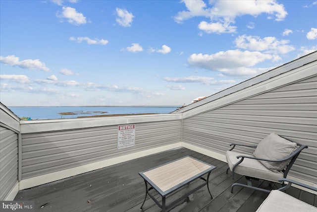 5401 Coastal Hwy Unit 306, Ocean City, MD 21842 - deck with a water view