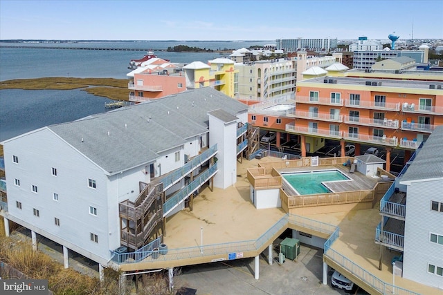 5401 Coastal Hwy Unit 306, Ocean City, MD 21842 - aerial view with a water view