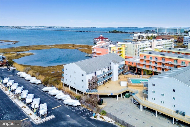 5401 Coastal Hwy Unit 306, Ocean City, MD 21842 - aerial view featuring a water view