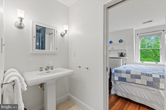 bathroom featuring baseboards