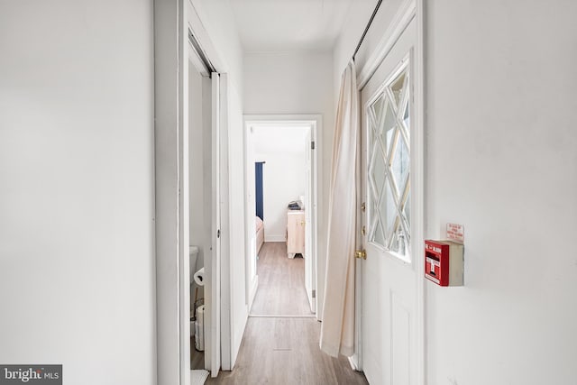 1529 E Berks St, Philadelphia, PA 19125 - corridor with wood finished floors