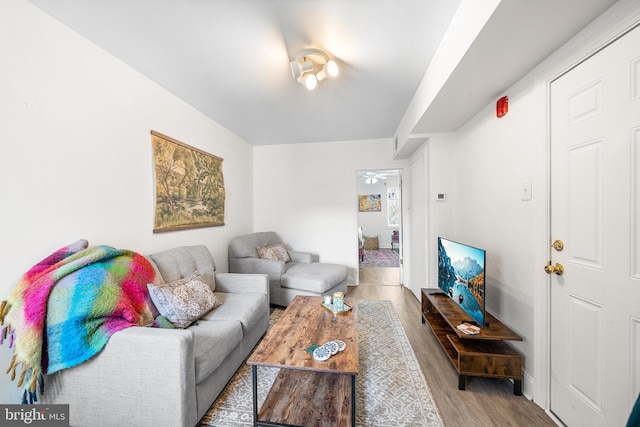 1529 E Berks St, Philadelphia, PA 19125 - living room with wood finished floors