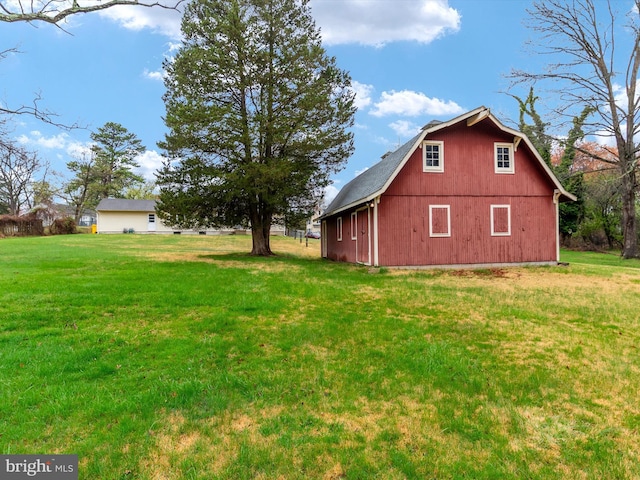7147 Ohio Ave, Hanover, MD 21076 - view of yard with a barn and an outbuilding