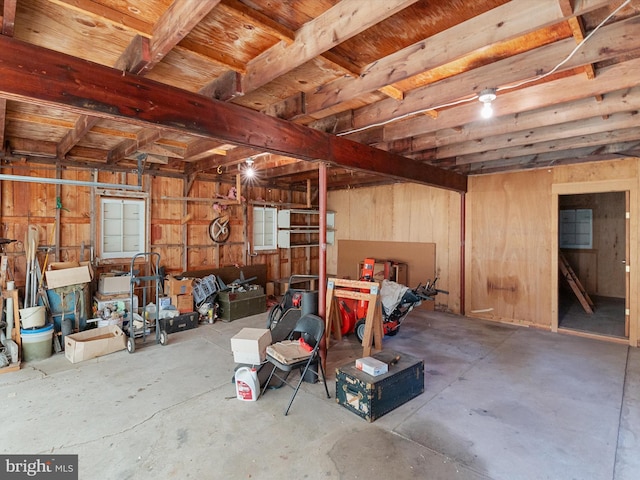 7147 Ohio Ave, Hanover, MD 21076 - basement with a garage