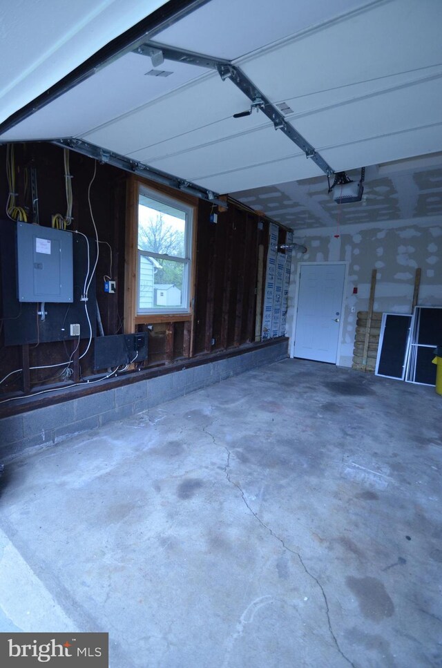 49 Wallace Rd, Princeton Junction, NJ 08550 - garage featuring electric panel