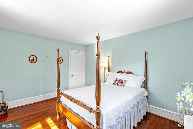 28 Ambler Rd, Cherry Hill, NJ 08002 - bedroom with wood finished floors and baseboards