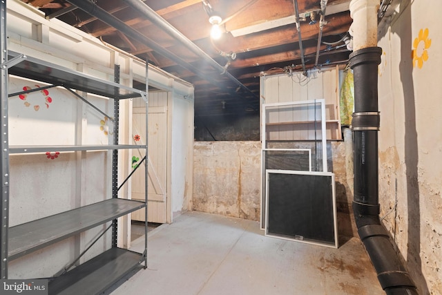 28 Ambler Rd, Cherry Hill, NJ 08002 - view of unfinished below grade area