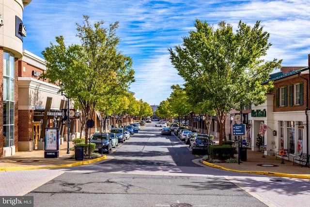 4024 Werthers Ct, Fairfax, VA 22030 - view of road featuring street lights, curbs, sidewalks, and traffic signs