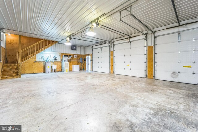 8549 Marybeth Way, Ellicott City, MD 21043 - garage with electric water heater