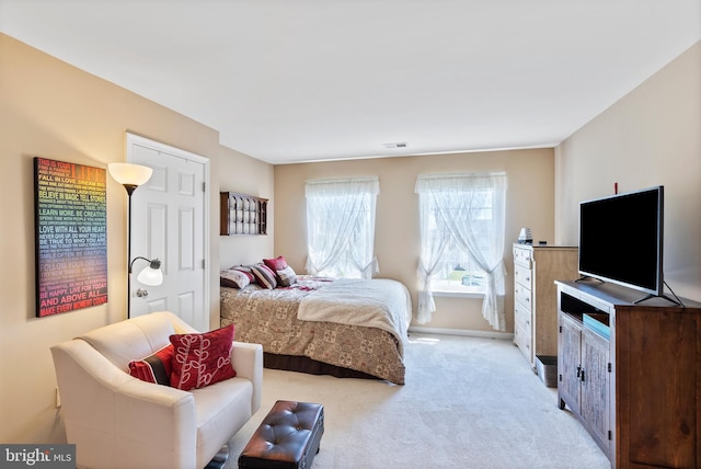 158 Mccormick Dr, Port Deposit, MD 21904 - bedroom with light carpet and baseboards
