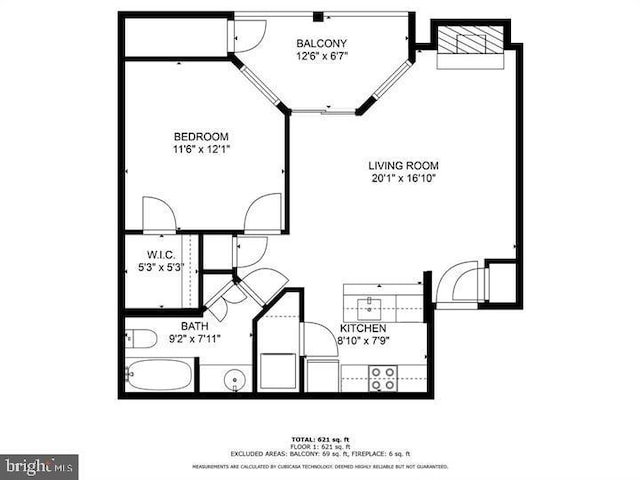 1504 Lincoln Way Unit 302, Mclean, VA 22102 - room layout