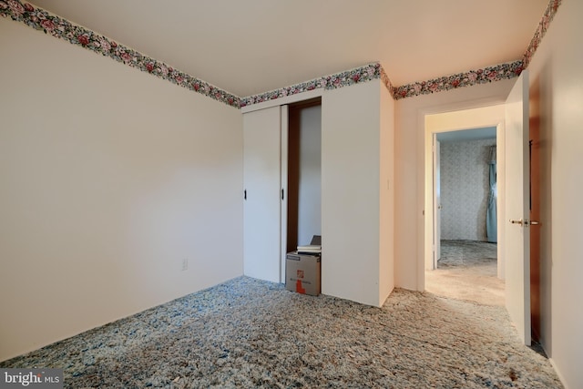 empty room with carpet floors