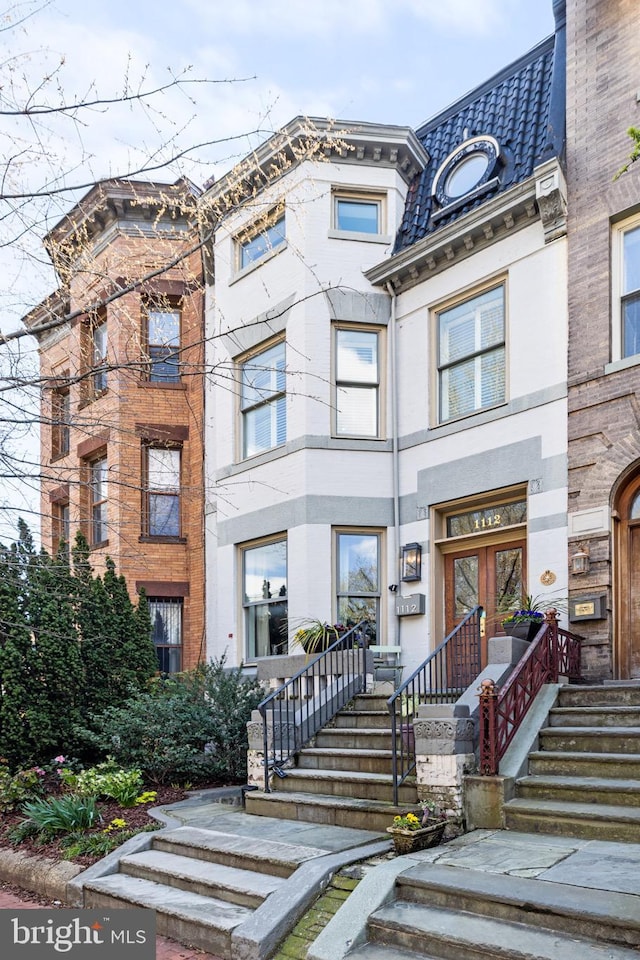 1112 Rhode Island Ave NW, Washington, DC 20005 - view of front facade with mansard roof