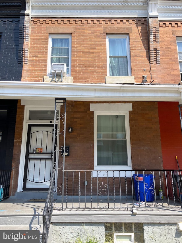 2147 W Grange Ave, Philadelphia, PA 19138 - view of exterior entry with brick siding and covered porch