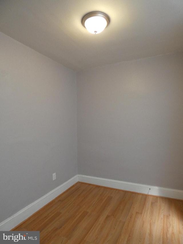 2147 W Grange Ave, Philadelphia, PA 19138 - empty room with baseboards and light wood-style floors