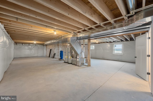309 Gun Club Rd, Stephenson, VA 22656 - basement featuring heating unit