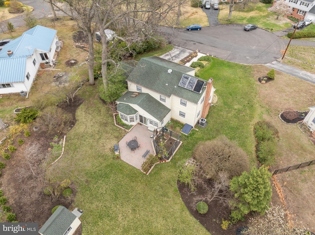 drone / aerial view