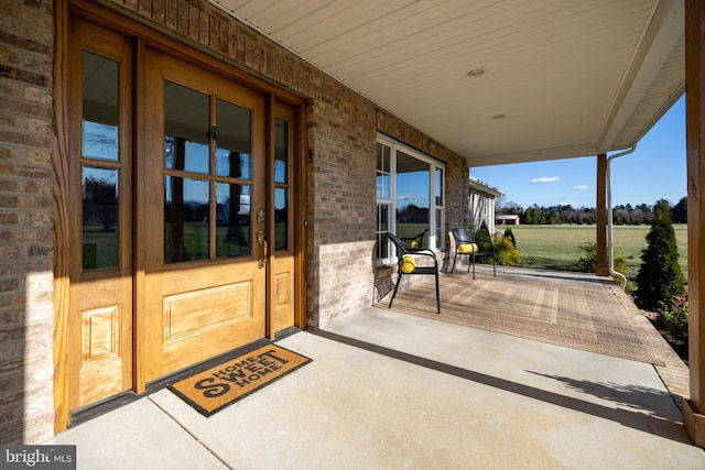 901 Riverside Ave, Grottoes, VA 24441 - view of exterior entry featuring covered porch