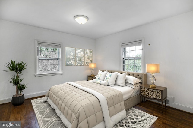 2709 Mckinley St NW, Washington, DC 20015 - bedroom with wood-type flooring and baseboards