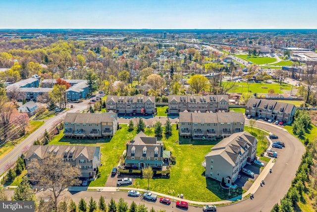 aerial view
