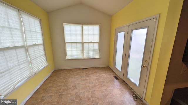 5502 Frankford Estates Dr, Baltimore, MD 21206 - unfurnished sunroom with visible vents
