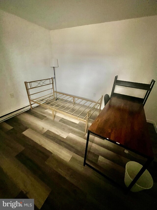 1076 Lancaster Dr, Bushkill, PA 18324 - stairs with wood finished floors