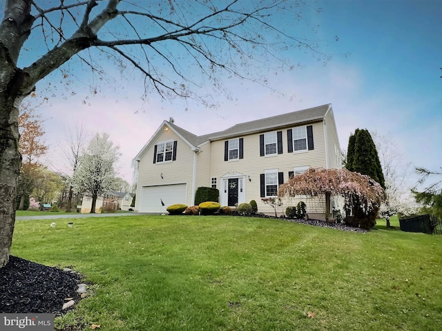 822 Rhinehart Ln, Phoenixville, PA 19460 - colonial inspired home with an attached garage and a front lawn