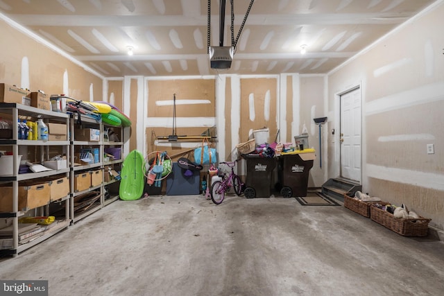 822 Rhinehart Ln, Phoenixville, PA 19460 - garage featuring a garage door opener
