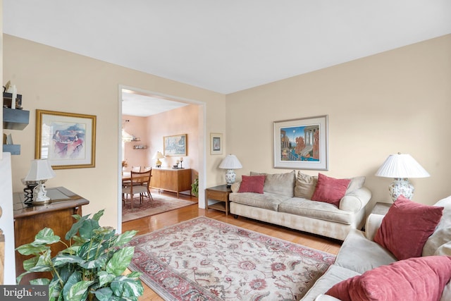 822 Rhinehart Ln, Phoenixville, PA 19460 - living area featuring wood finished floors