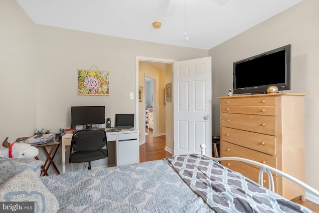 822 Rhinehart Ln, Phoenixville, PA 19460 - bedroom with an office area and baseboards