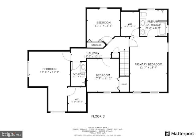 822 Rhinehart Ln, Phoenixville, PA 19460 - property floor plan
