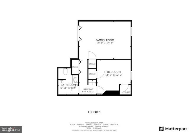822 Rhinehart Ln, Phoenixville, PA 19460 - room layout