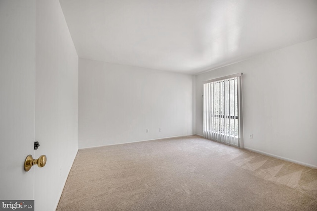 104 Monroe St Unit 201, Rockville, MD 20850 - spare room featuring light carpet and baseboards