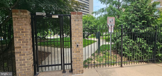 104 Monroe St Unit 201, Rockville, MD 20850 - view of gate
