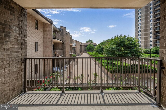 104 Monroe St Unit 201, Rockville, MD 20850 - view of balcony