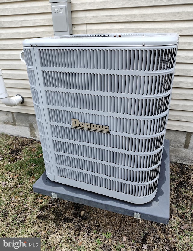 details featuring cooling unit
