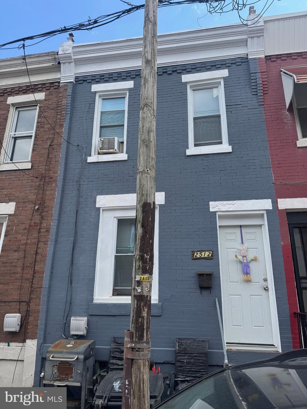 2512 W Seltzer St, Philadelphia, PA 19132 - multi unit property with brick siding and cooling unit