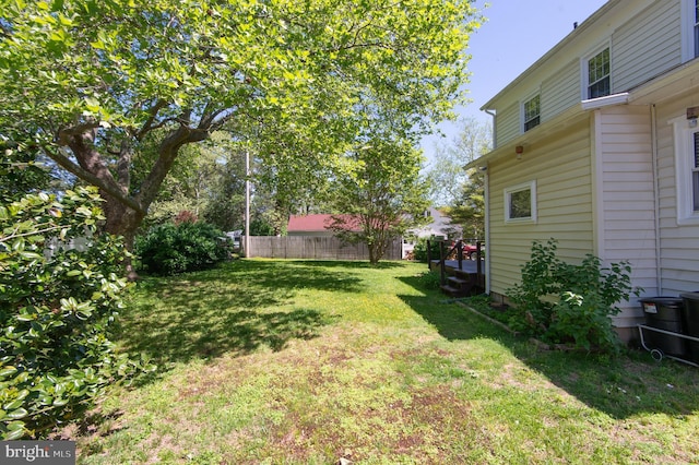 111 Somerset Ave, Cambridge, MD 21613 - view of yard featuring fence