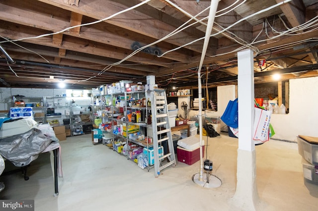 111 Somerset Ave, Cambridge, MD 21613 - view of unfinished below grade area